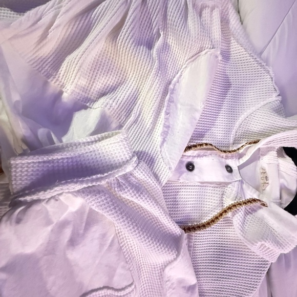 POL WhiteCropped thermal jacket NWOT - Picture 7 of 9